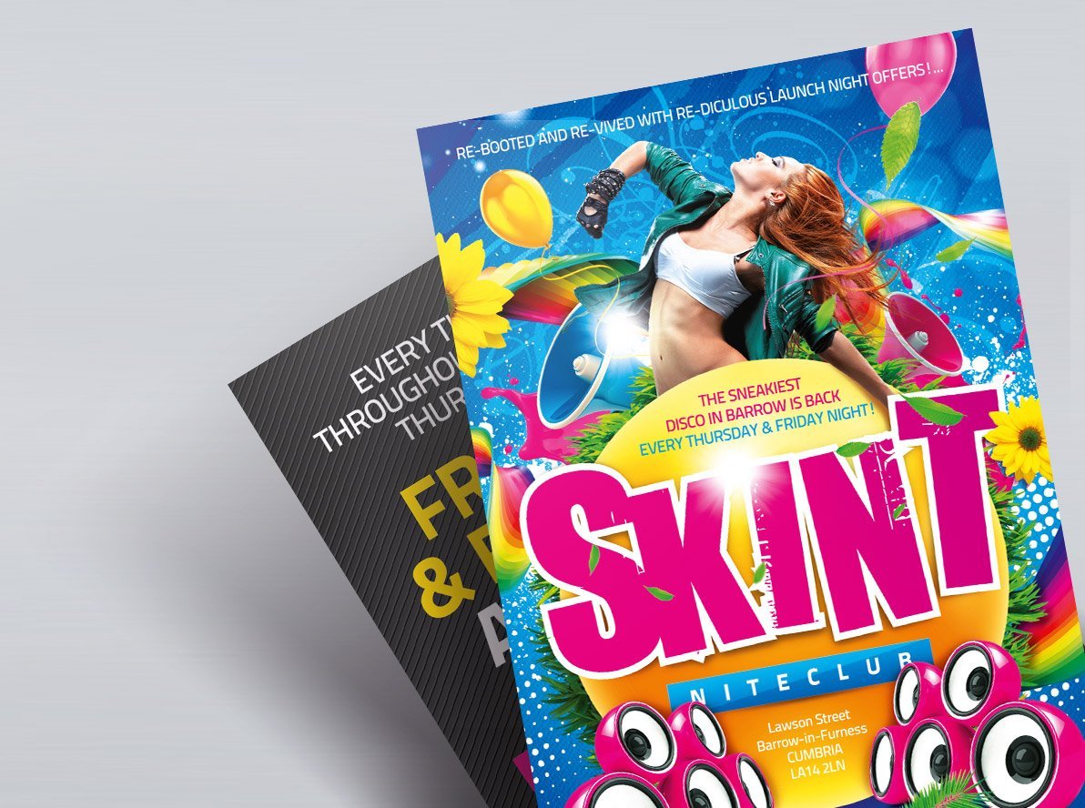 Leaflet and flyer printing - StressFreePrint