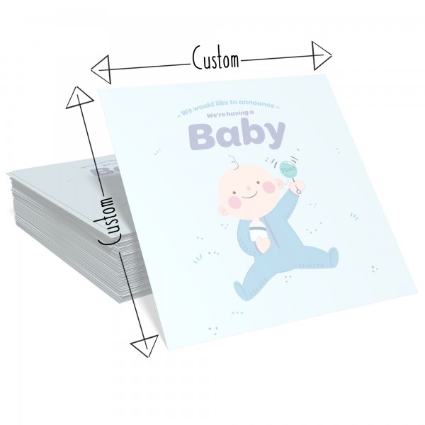 Cheap Announcement Card Printing Custom Printed Announcement Cards