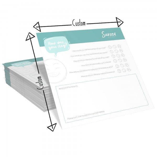 Comment Cards Printing Printed Comment Cards StressFreePrint