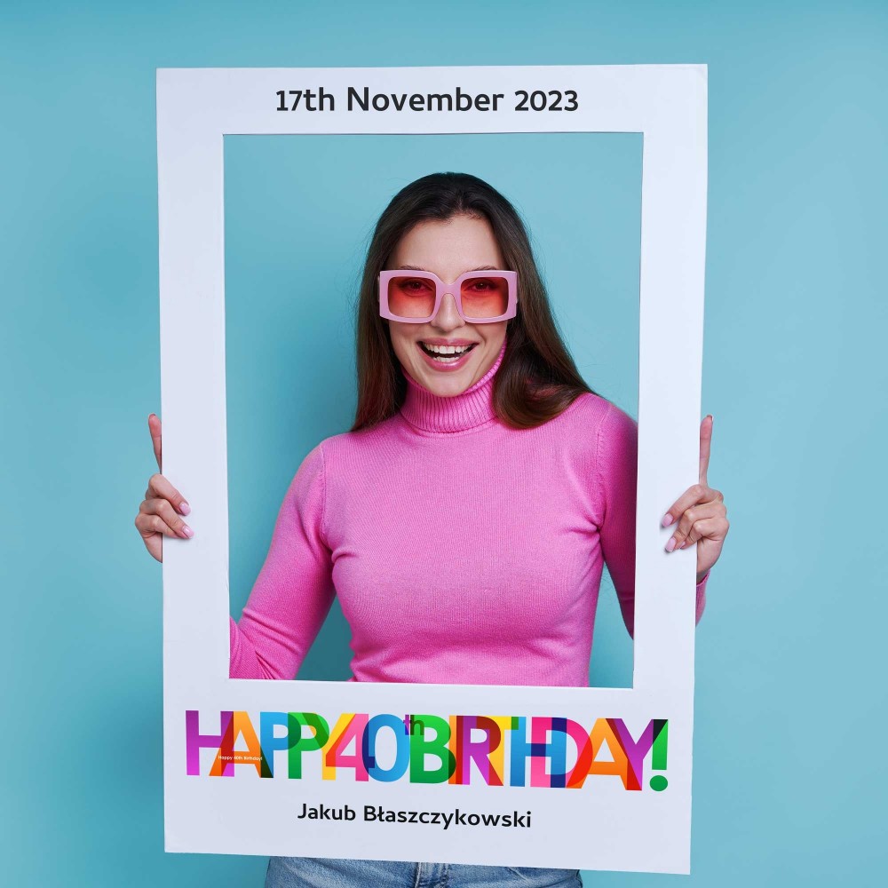 Custom Printed Selfie Frames Capture and Share Memorable Moments