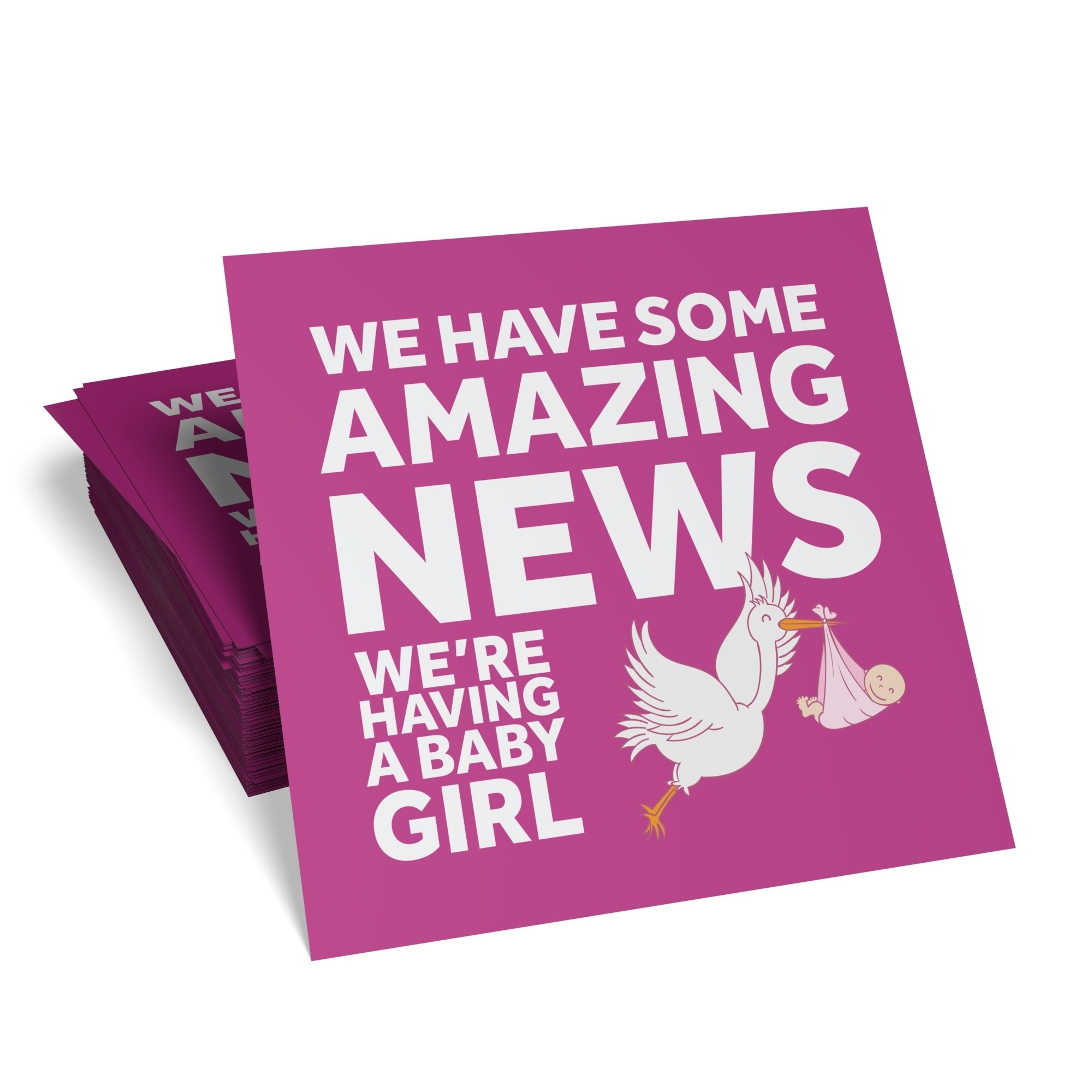 Announcement Card Printing Printed Announcement Cards