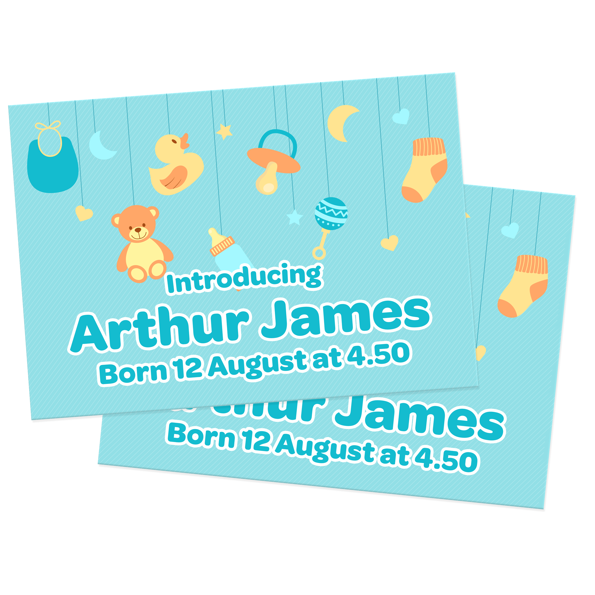 Announcement Card Printing Printed Announcement Cards