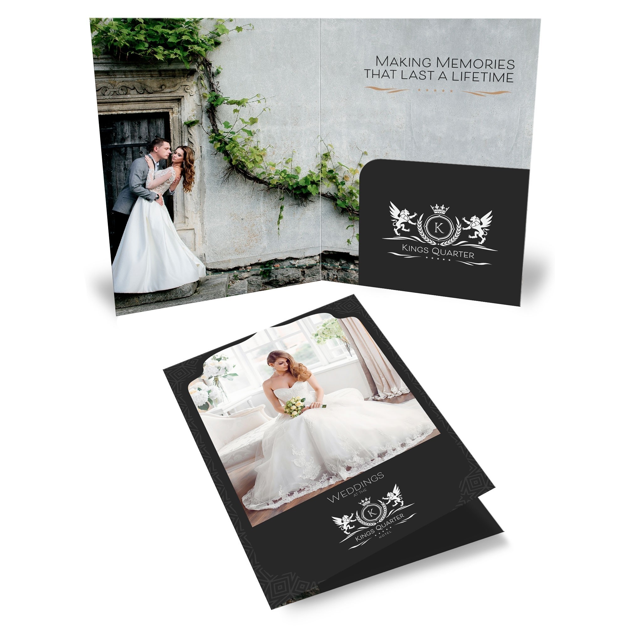 A6+ Presentation Folders Custom Printed A6 Folders