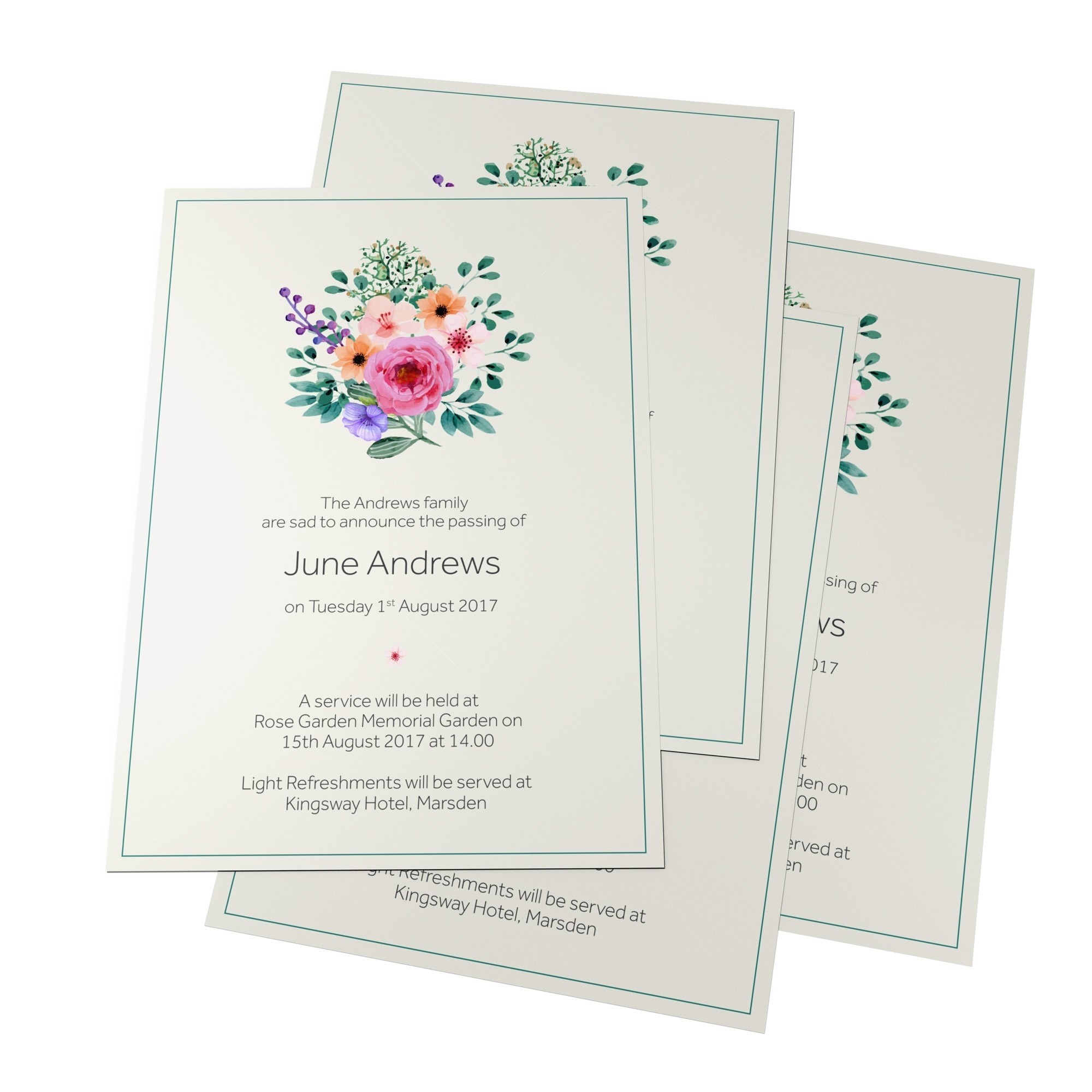Announcement Card Printing Printed Announcement Cards
