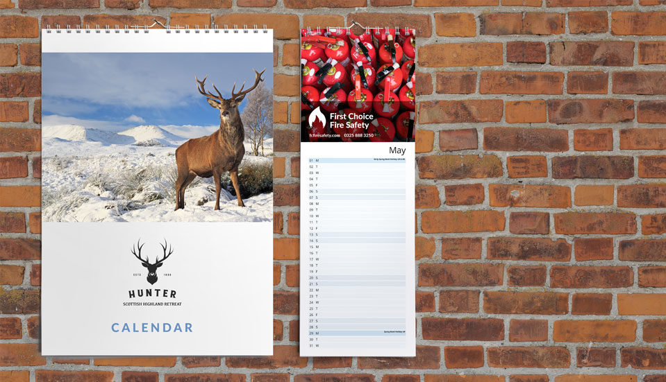 wall calendar printing