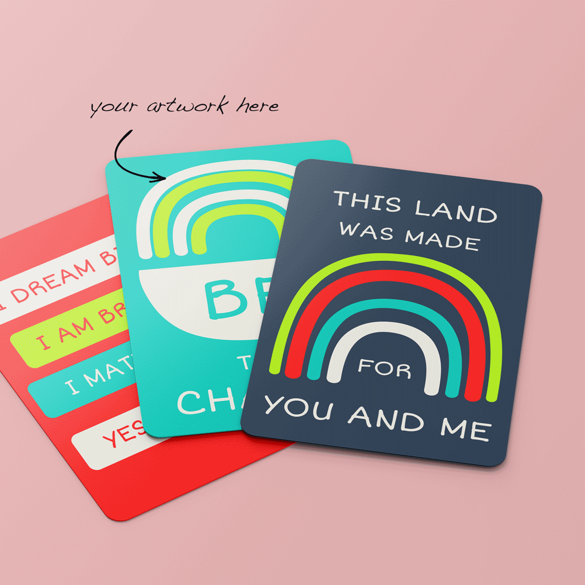 Bespoke Printed Affirmation Cards