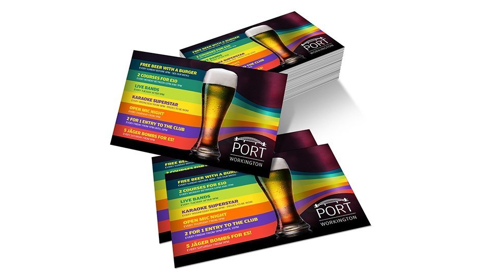 bar and nightclub flyer printing