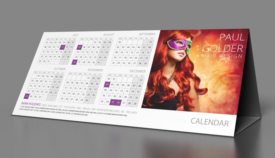 Tent Calendar Printing Stress Free Print